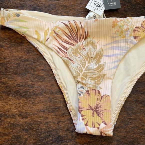 NWT Rip Curl Paradise Calling Cheeky Ribbed Bikini Bottoms - Picture 8 of 12